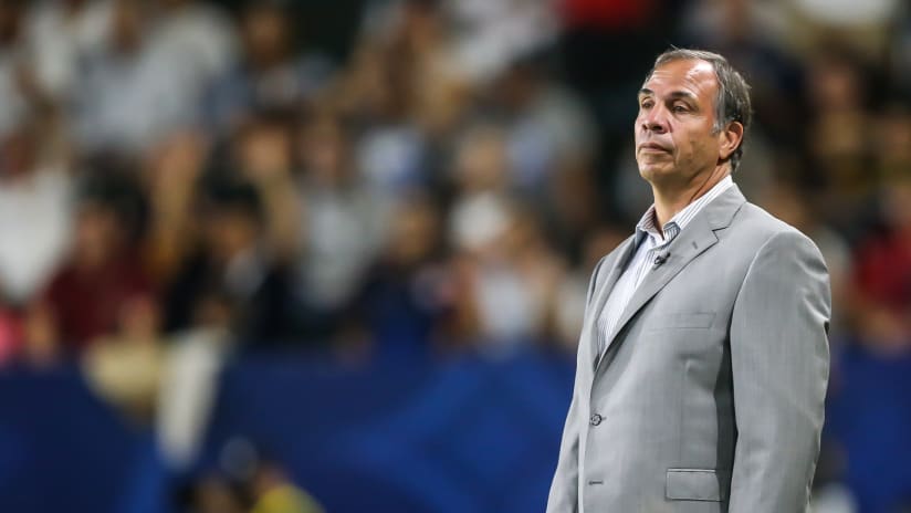 bruce arena laughing