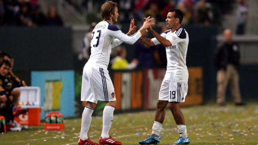 David Beckham's first Galaxy appearance since MLS Cup 2009 was a moral boost for LA.