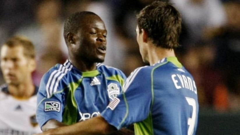 Steve Zakuani and Brad Evans will be undergoing fitness evaluations on Monday
