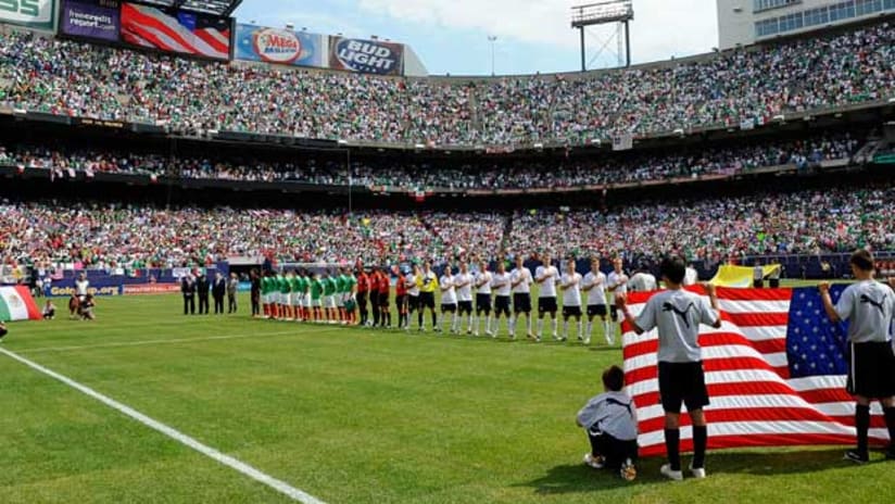 Mexico won the 2009 Gold Cup final, 5-0, over the USA.