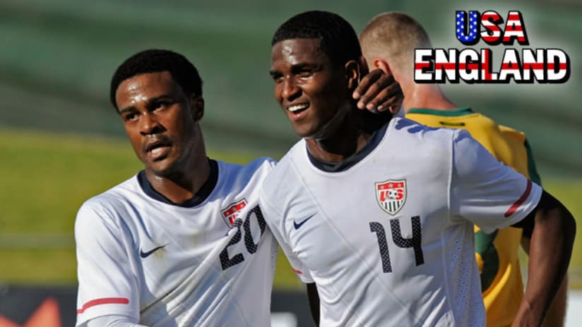 Robbie Findley (left) and Edson Buddle are both viable options for the US up top on Saturday.