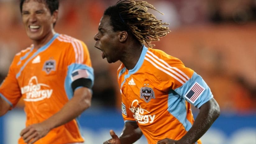 Joseph Ngwenya tallied the equalizing goal in Houston's 2-2 tie with the Rapids on Saturday.