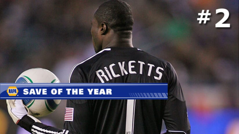 NAPA Save of the Year #2: Donovan Ricketts