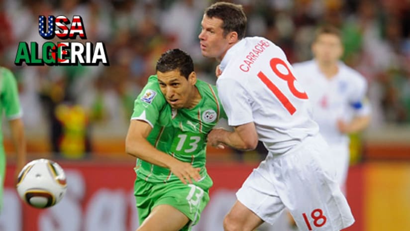 Karim Matmour (left) is a Bundesliga teammate of US midfielder Michael Bradley and a top scoring threat for Algeria.