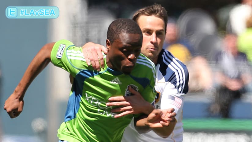 Todd Dunivant and the LA Galaxy will have their hands full with Steve Zakuani.