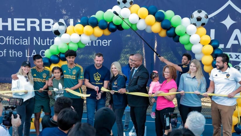 Herbalife Nutrition, LA Galaxy, and the U.S. Soccer Foundation Unveil New Community Mini-Pitch Fields in Long Beach