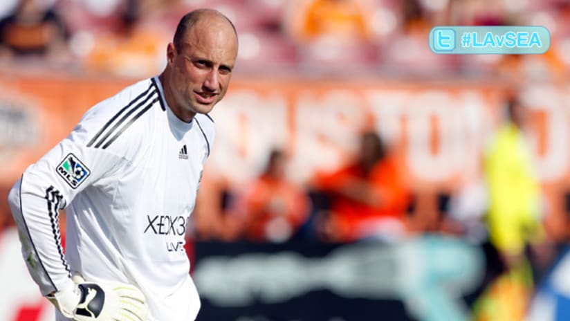 Seattle's Kasey Keller will be a main focal point for the Galaxy when their Western Conference semifinals series opens on Sunday.