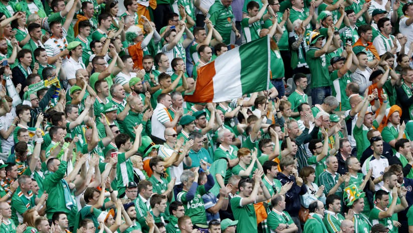 Irish fans