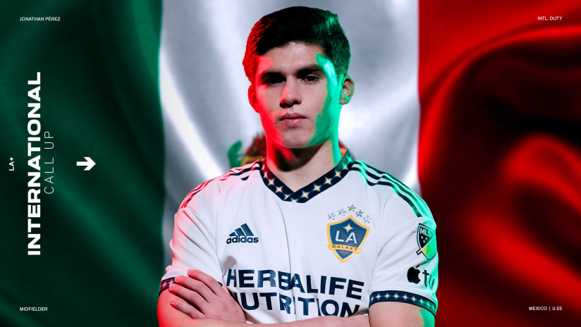 LA Galaxy Midfielder Jonathan Pérez Named to Mexico’s U-23 National Team Roster for 2023 Maurice Revello Tournament 