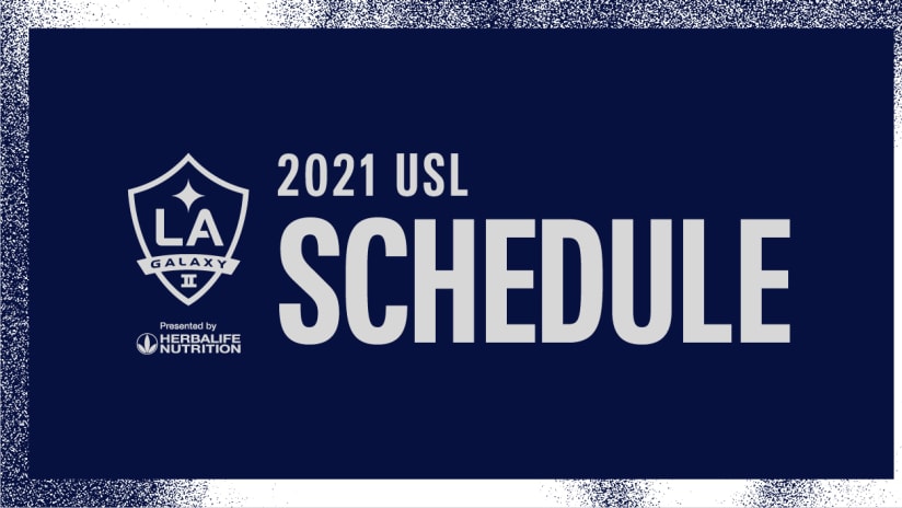 2021 USL Schedule