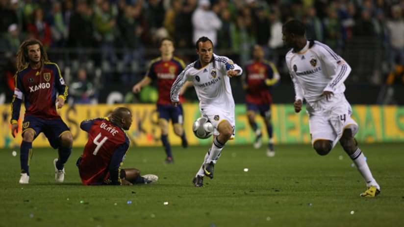 Landon and Buddle - MLS Cup 09