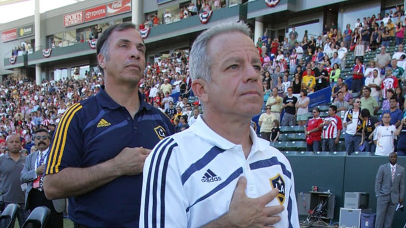 DL Bruce Arena and Dave Sarachan