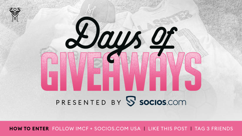 Lucky Fans to Win Prizes Thanks to Days of Giveaways Presented by Socios.com