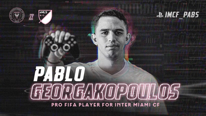 Inter Miami CF Signs First eMLS Player Pablo Georgakopoulos for 2021 Season