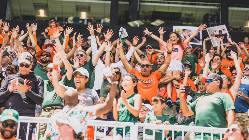 When Football Meets Fútbol: A Look back at University of Miami Spring Football Game at DRV PNK Stadium