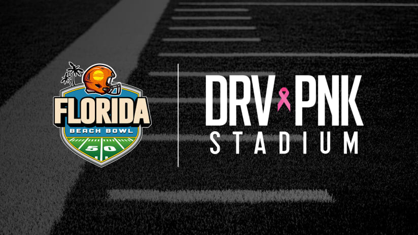 DRV PNK Stadium to Host Inaugural Florida Beach Bowl on Dec. 13