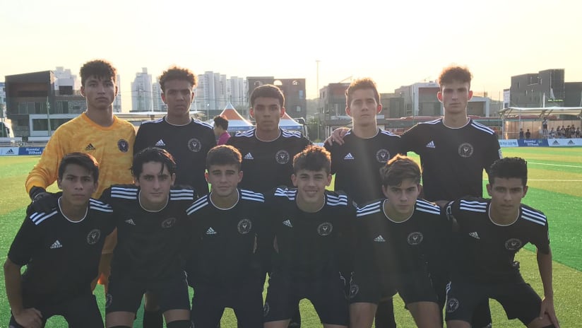 Academy starting eleven- 4th match in Korea