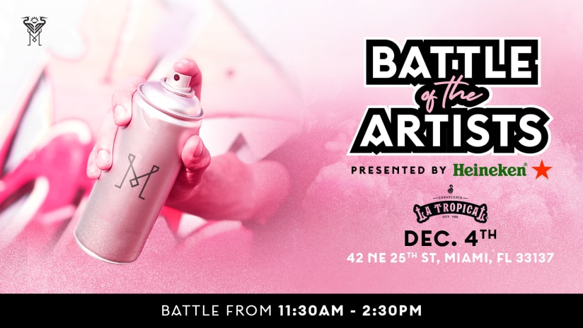 Inter Miami CF to Host Second Annual Battle of the Artists Presented by Heineken
