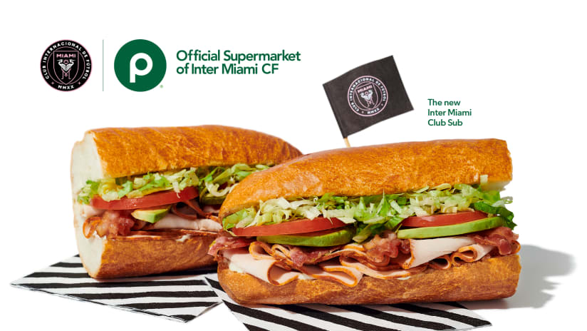 Inter Miami CF and Publix Launch Team Sub in 240 South Florida Publix Locations