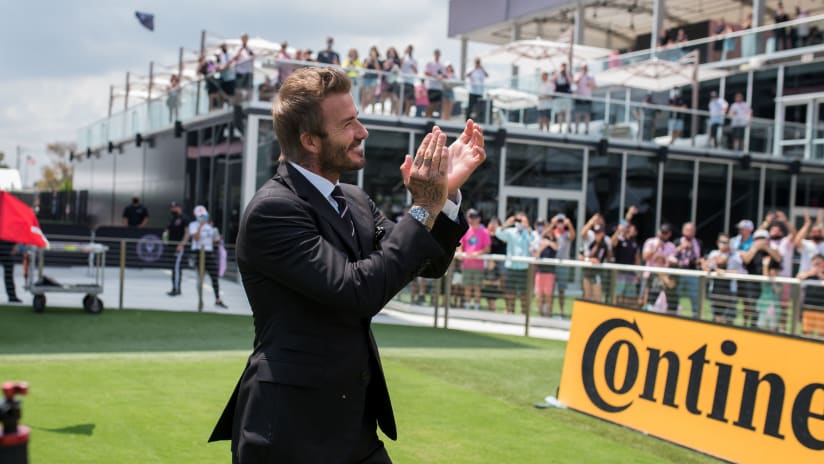David Beckham Inducted Into the Premier League Hall of Fame 05.20.21