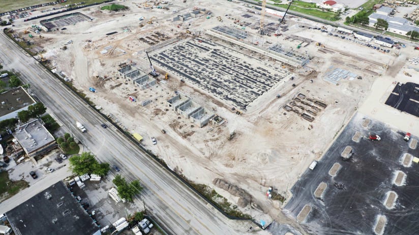 Fort Lauderdale construction site Oct 17