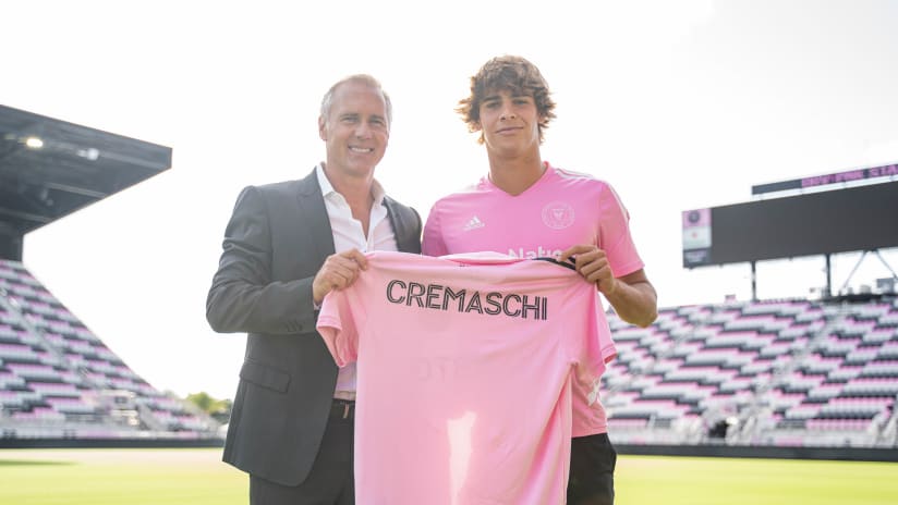 Cremaschi After Signing for First Team: “I just want to be the best player I can be”