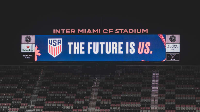 USMNT vs. El Salvador takes center stage at Inter Miami CF Stadium