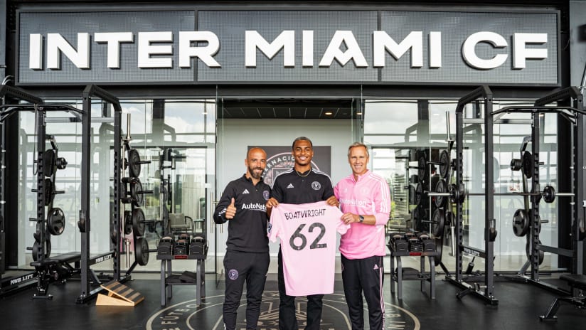 Inter Miami CF II Signs Academy Product Israel Boatwright to Professional Contract