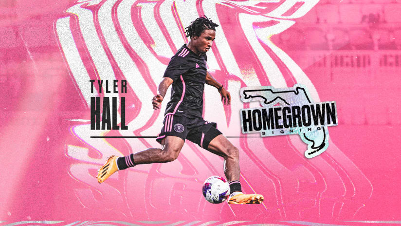 Inter Miami CF Signs Academy Graduate Tyler Hall as Homegrown Player