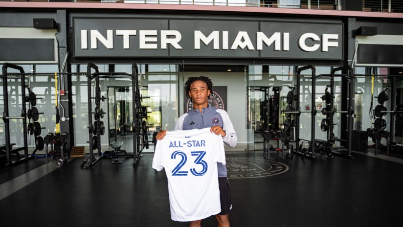 Tyler Hall Selected to Represent Inter Miami CF Academy in 2023 MLS NEXT All-Star Game