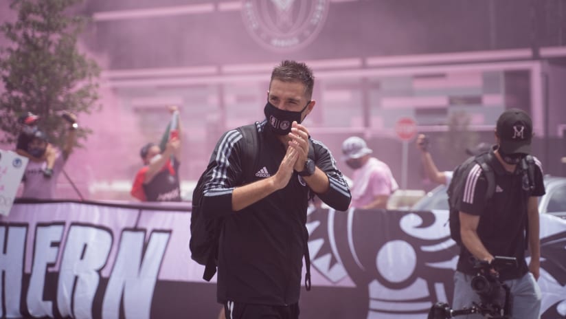 Diego Alonso in send off before MLS is Back Tournament