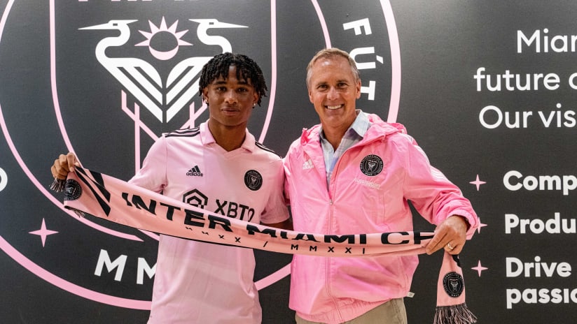 Inter Miami CF II Signs Tyler Hall to Professional Contract