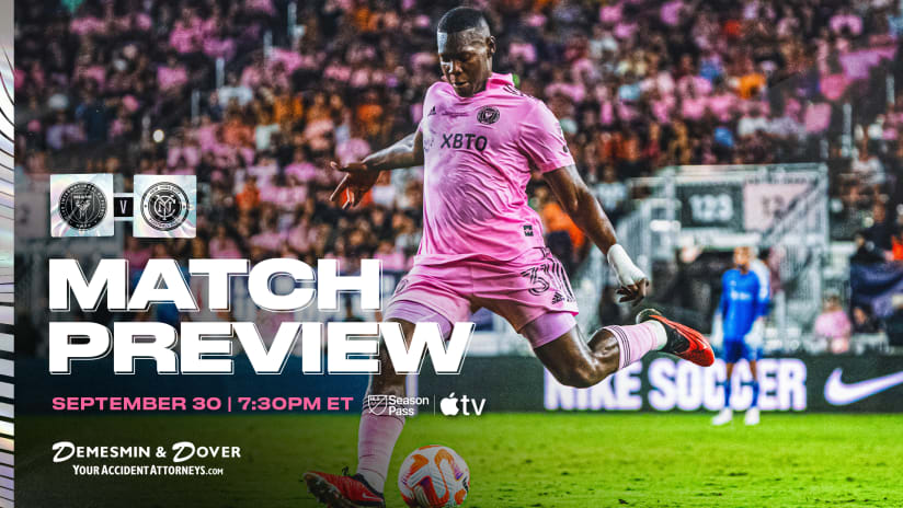 MATCH PREVIEW: Inter Miami CF to Host New York City FC This Saturday 