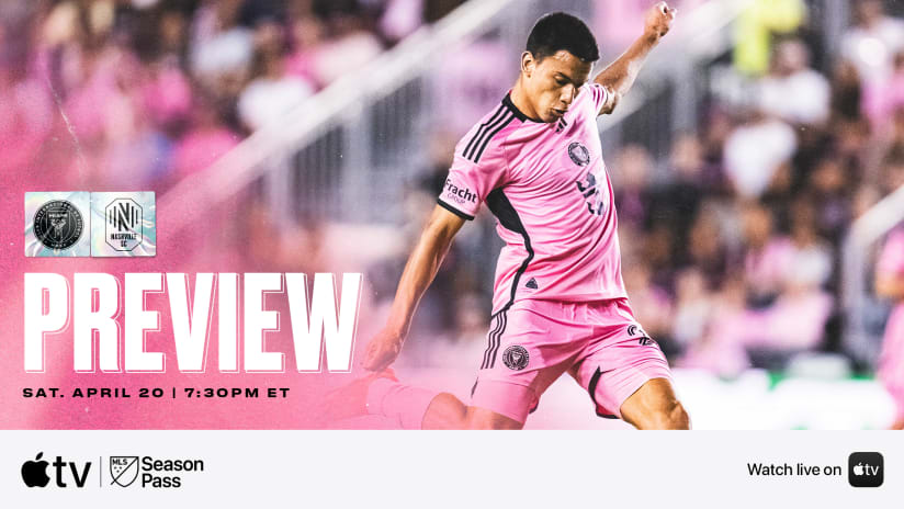 Match Preview: Inter Miami CF Set to Host Nashville SC on Saturday