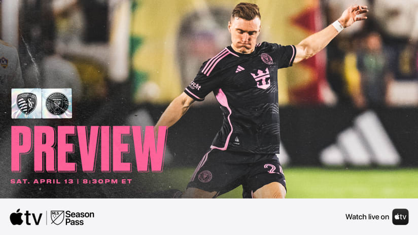MATCH PREVIEW: Inter Miami CF Set for First-Ever Visit to Sporting Kansas City this Saturday at Arrowhead Stadium
