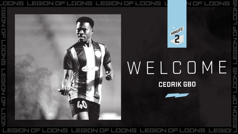 Cedrik Gbo Welcome Graphic