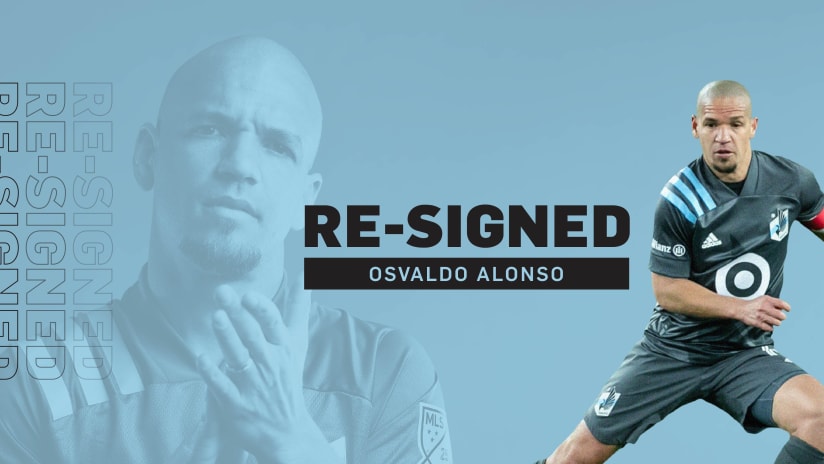 Osvaldo Alonso Re-Signs