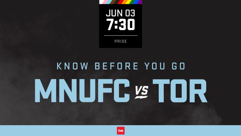 Know Before You Go: MNUFC vs. Toronto FC