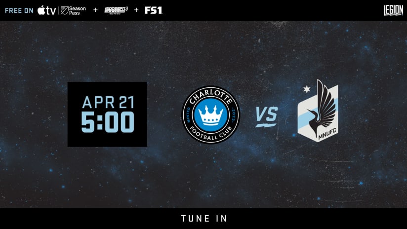 Loons Look to Win First Match in Charlotte