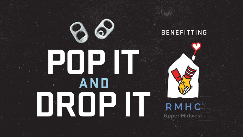 Minnesota United and Ronald McDonald House Charities Launch ‘Pop It and Drop It’ Pop Tabs Collection at Allianz Field