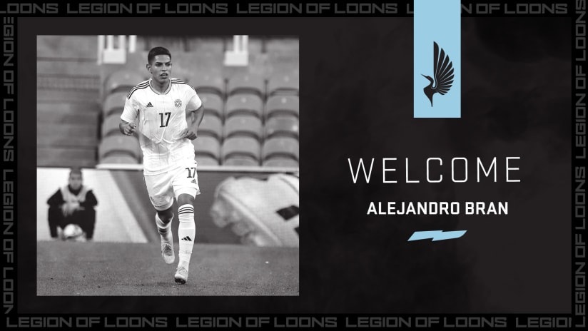 Alejandro Bran Welcome Graphic