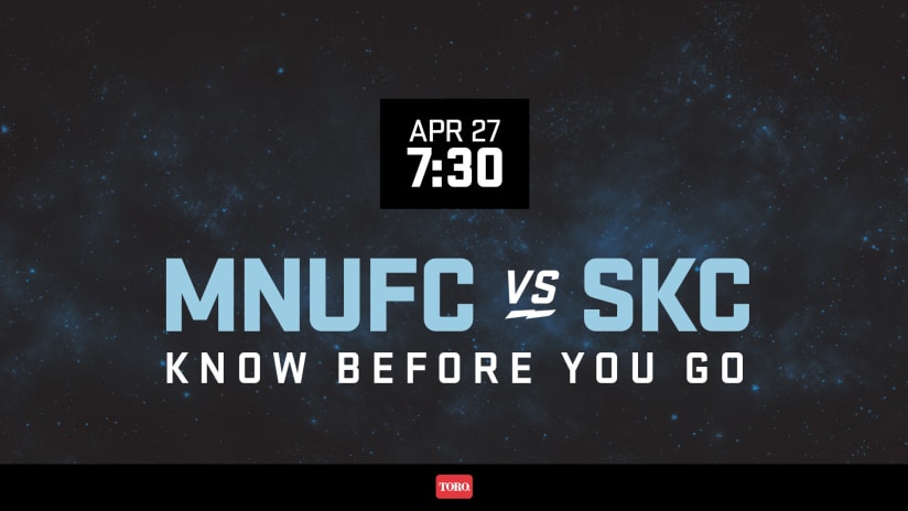 Know Before You Go: MNUFC vs. Sporting Kansas City