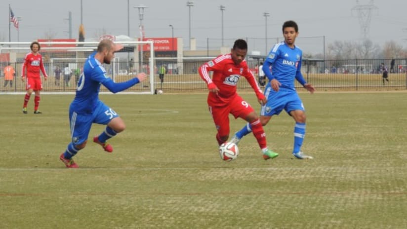 Zakaria Messoudi Jérémy Gagnon-Laparé reserve league vs FC Dallas