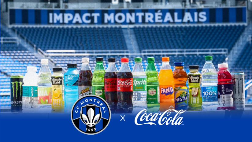 Embouteillage Coke Canada devient partenaire officiel du CF Montréal