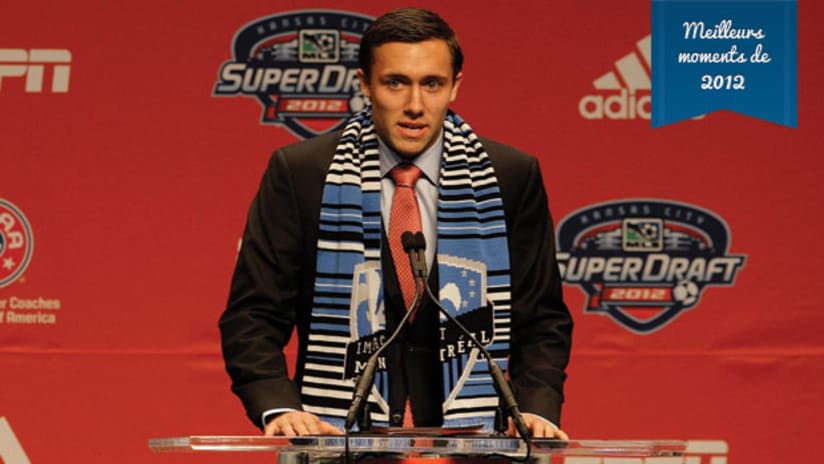 Andrew Wenger SuperDraft moments 2012 Francais