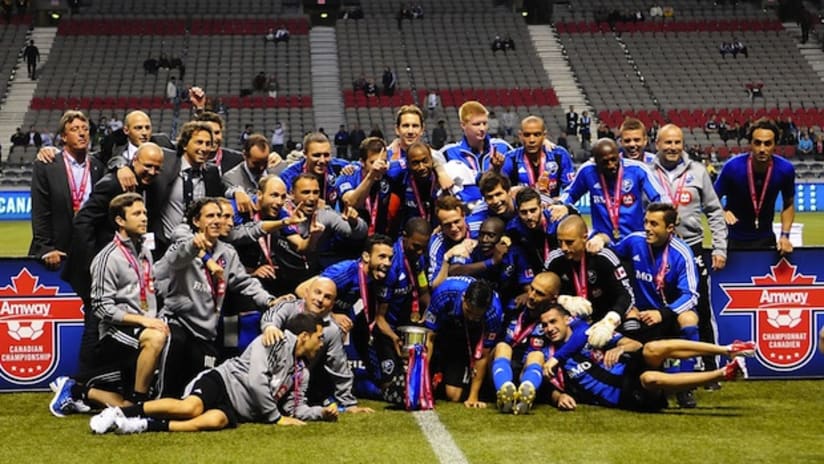 Impact Montreal Voyageurs Cup 2013 Champions