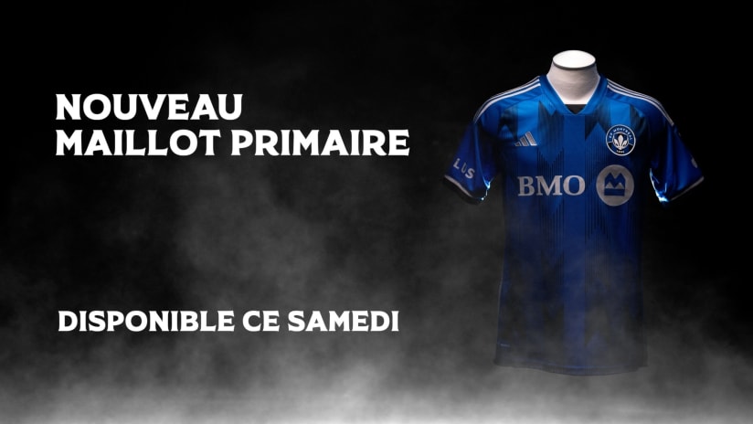 CF Montréal unveils its new primary jersey, presented by BMO