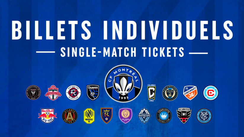 Single-match tickets for the 2024 season are now available!