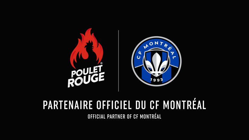 Poulet Rouge becomes an official partner of CF Montréal
