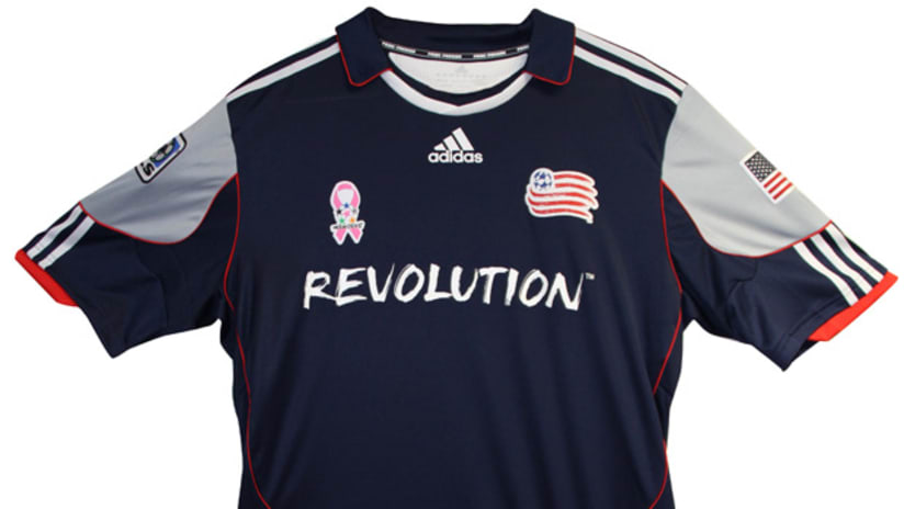 Revolution breast cancer awareness jersey patch